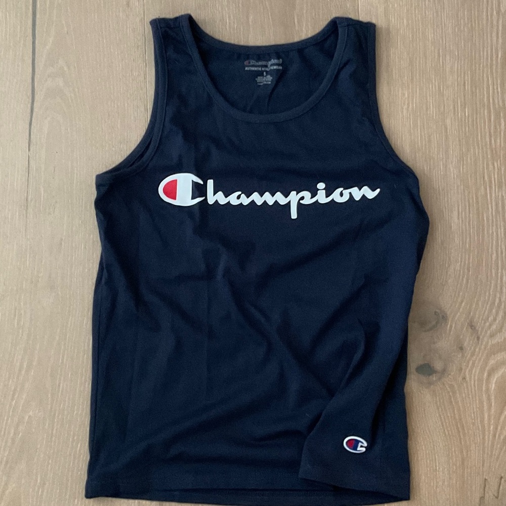 Champion Dark Blue Sleeveless Top